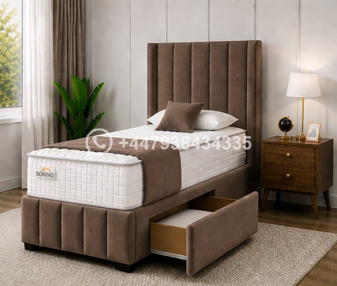 Single Divan Bed with Premium Comfort - Image 3