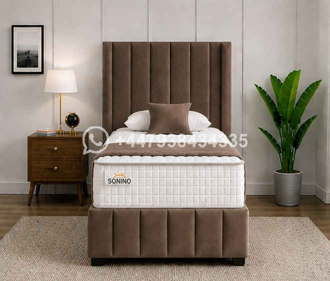 Single Divan Bed with Premium Comfort - Image 2