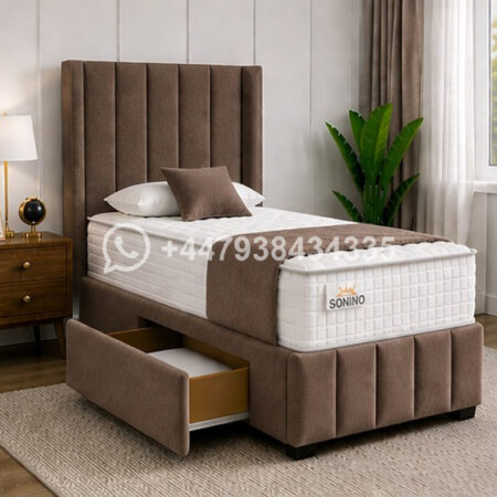 Single Divan Bed with Premium Comfort