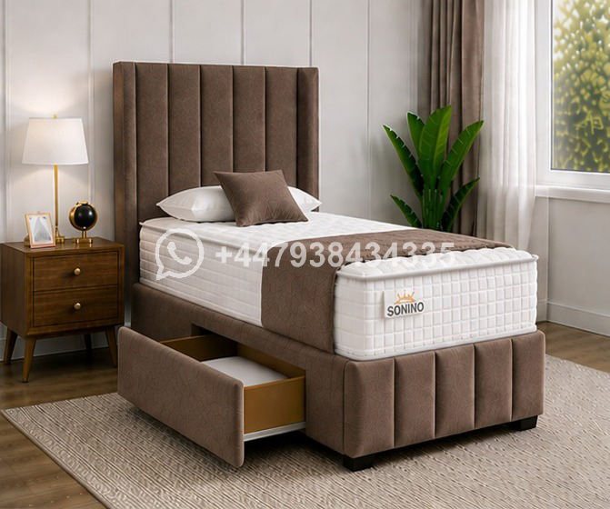 Single Divan Bed with Premium Comfort
