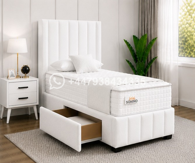 Single Divan Bed with Comfortable Support - Image 3