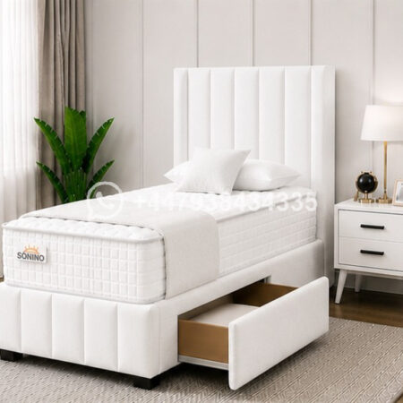 Single Divan Bed with Comfortable Support
