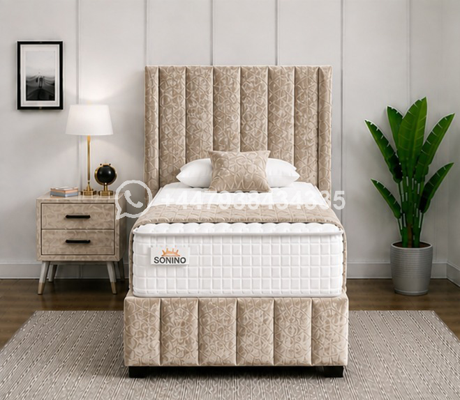 Single Divan Bed with Stylish Storage โ Divan Bed with Functional Design - Image 2