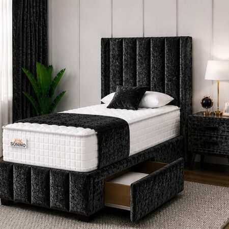 Single Divan Bed with Space Saving Storage – Divan Bed