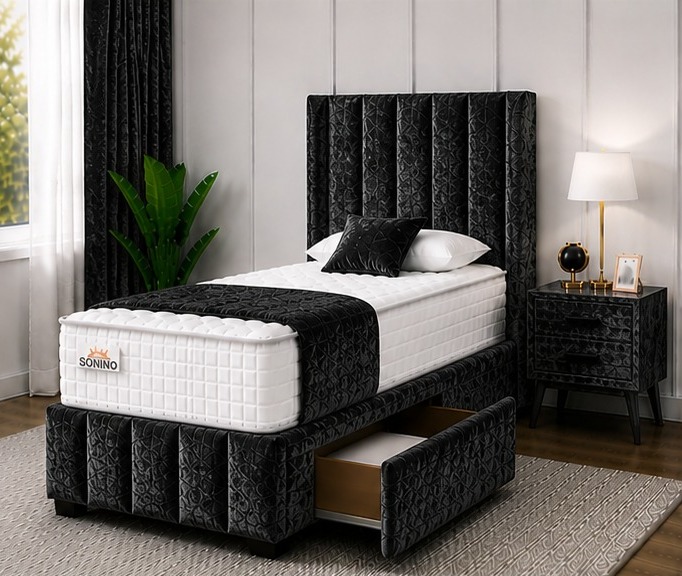 Single Divan Bed with Space Saving Storage โ Divan Bed
