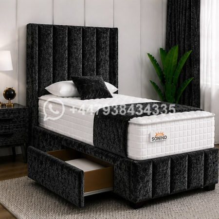 Single Divan Bed with Space Saving Storage – Divan Bed