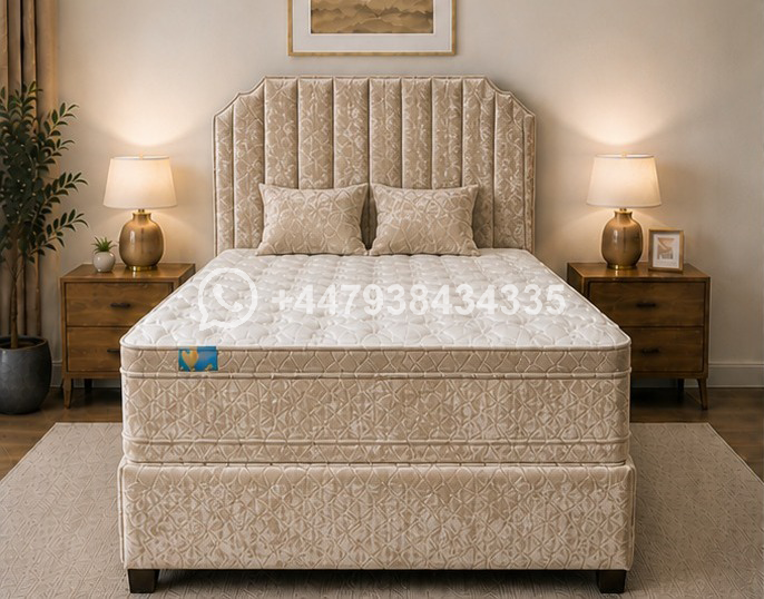 Contemporary King Size Divan Bed with or without Mattress โ King Size Divan Bed - Image 2