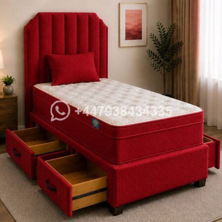 Single Divan Bed Base with Smart Storage