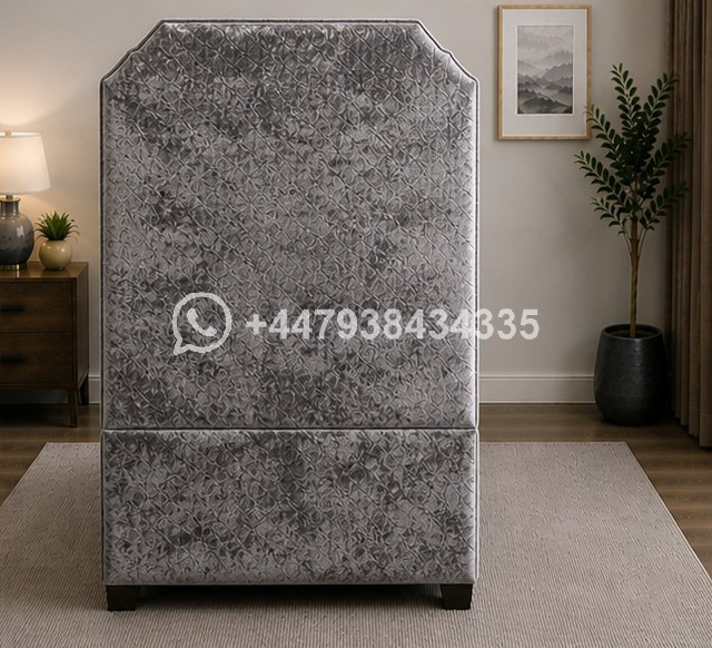 Single Divan Bed with Elegant Storage Design - Image 3