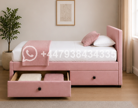 Premium Divan Bed with 2 Drawers โ Single Bed - Image 4