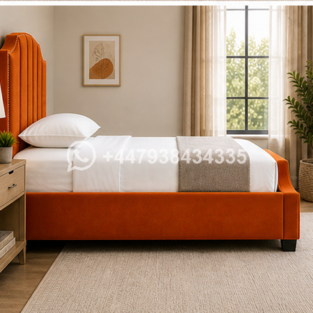 Arizona Single Bed – Modern Upholstered Bedroom Bed – Premium Quality