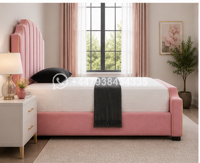 Arizona King Size Bed – Elegant Modern Large Bed