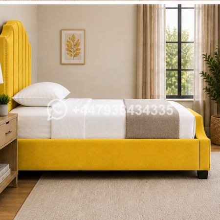 Arizona Single Bed – Stylish Fabric Bed for Home