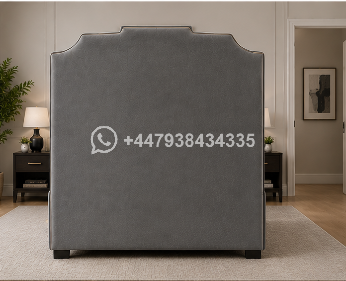 Super King size Bed – Arizona Bed – Elegant Padded Headboard - Image 2
