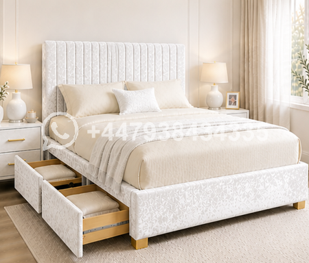 King Size Divan Bed with Storage – Luxury Bedroom Collection