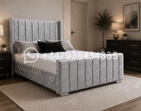 Panel Super King Size Bed – Modern Elegant Sleeping Bed 🛏️✨ - Image 4