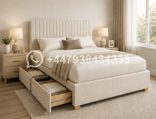Storage Divan Bed Double Size โ Double Bed Frame - Image 4