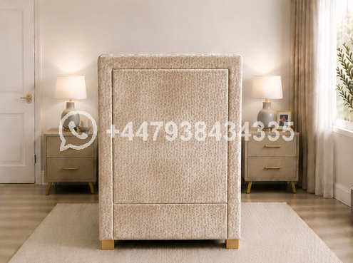 Modern Wooden Single Divan Bed Frame - Image 2