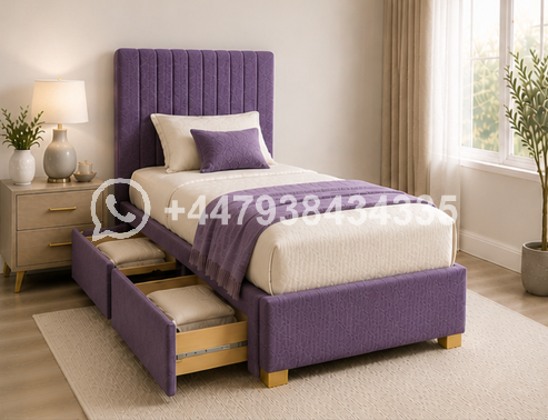 Single Bed โ Affordable Single Divan Storage Bed - Image 2