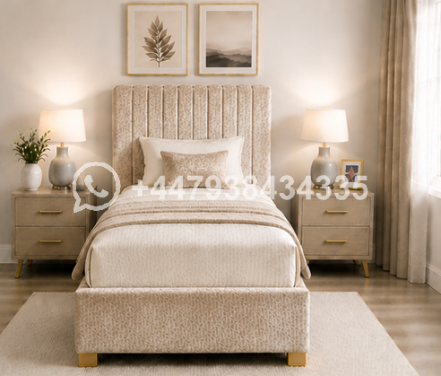 Modern Wooden Single Divan Bed Frame - Image 3