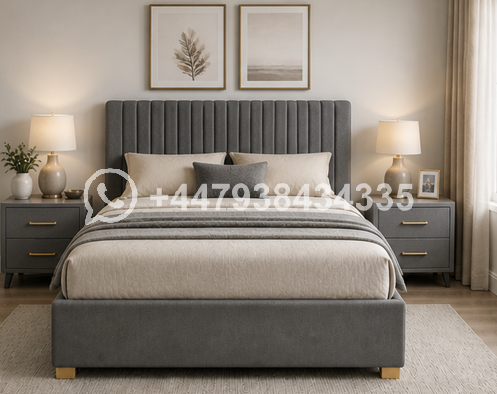 Storage King Size Divan Bed with 2 Drawers - Image 4