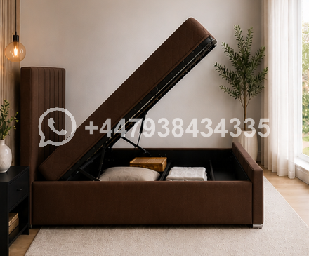 Ottoman King Size Bed β Comfortable & Spacious Storage - Image 4