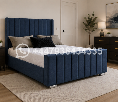 Panel Double Bed – Premium Modern Bedroom Furniture