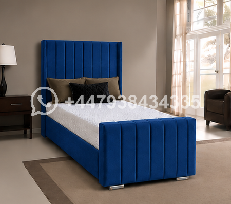 Panel Single Bed- Modern Panel Design Bed