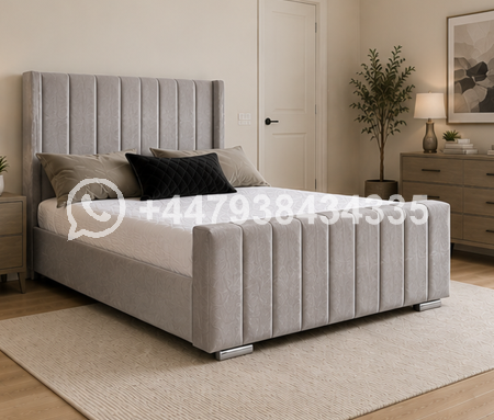 Luxury King Beds – Panel King Size Bed – Modern Elegant Bedroom Furniture