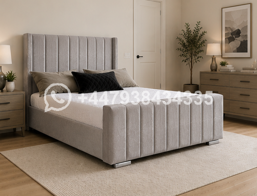 Luxury King Beds – Panel King Size Bed – Modern Elegant Bedroom Furniture