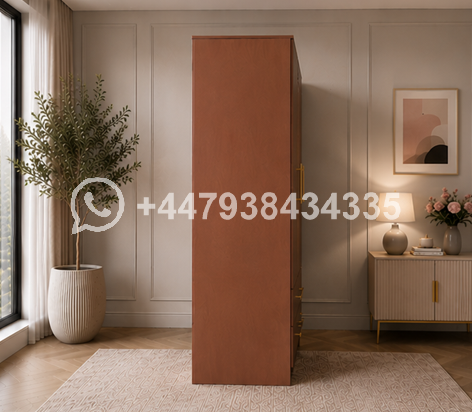Stylish Bedroom Storage Unit with Mirror β Wardrobe - Image 3