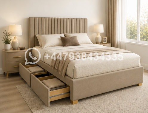 King Size Divan Bed โ with Drawers โ Bed with Storage - Image 4