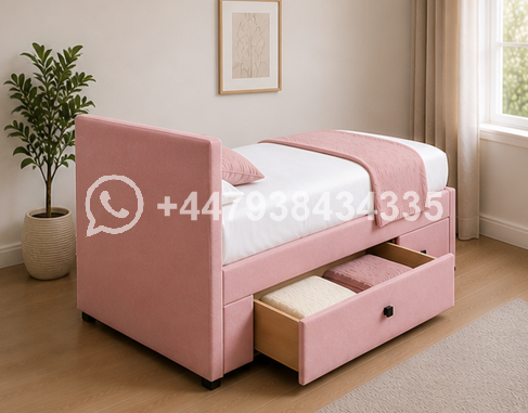 Premium Divan Bed with 2 Drawers โ Single Bed - Image 2