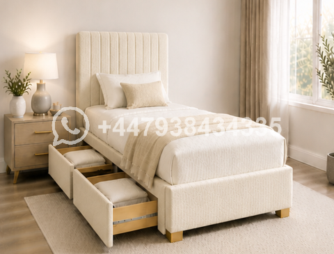 Comfortable Single Divan Bed for Home - Image 3
