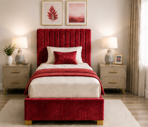 Single Divan Bed with Storage Drawers - Image 2