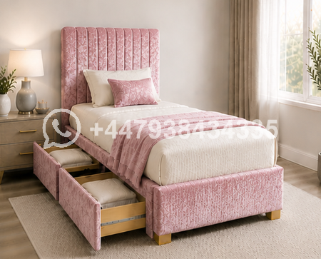 Single Bed with Storage – Durable Single Divan Bed with Drawers