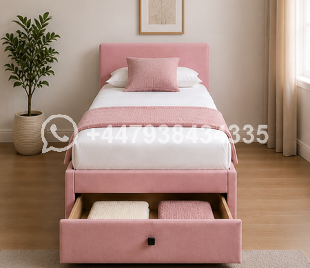Premium Divan Bed with 2 Drawers – Single Bed