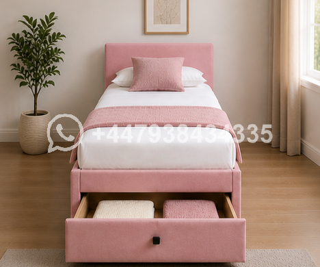 Premium Divan Bed with 2 Drawers โ Single Bed