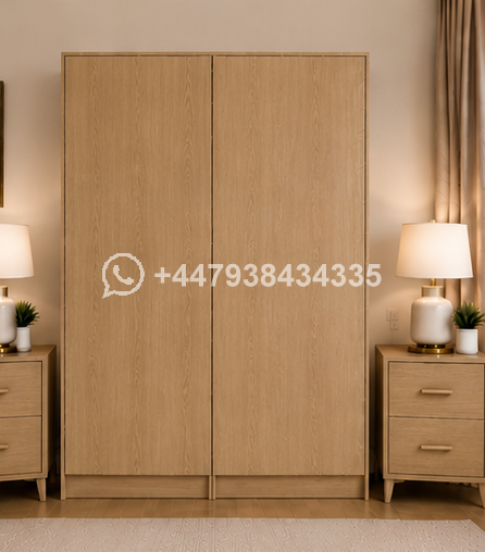 Contemporary 4 Door Wardrobe with Mirror Design – Large Storage 4 Door Wardrobe - Image 4