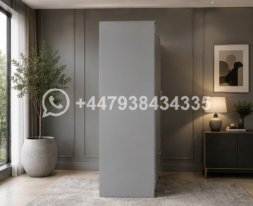 Modern Bedroom Closet with Drawers and Mirror β Elegant Home Wardrobe - Image 3