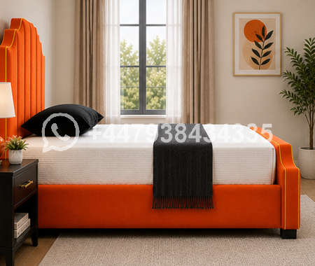 Arizona Double Bed – Soft Comfort & Stylish Headboard