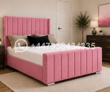 Panel King Size Bed – Modern Bedroom Design