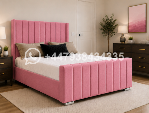 Panel King Size Bed – Modern Bedroom Design