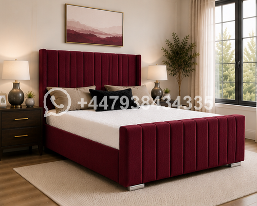 Panel Super King Size Bed – Soft Padded Headboard