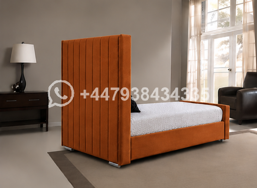 Panel Single Bed – Stylish Home Bedroom Bed - Image 2