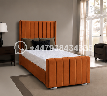 Panel Single Bed – Stylish Home Bedroom Bed