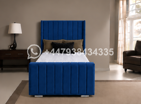 Panel Single Bed- Modern Panel Design Bed - Image 3