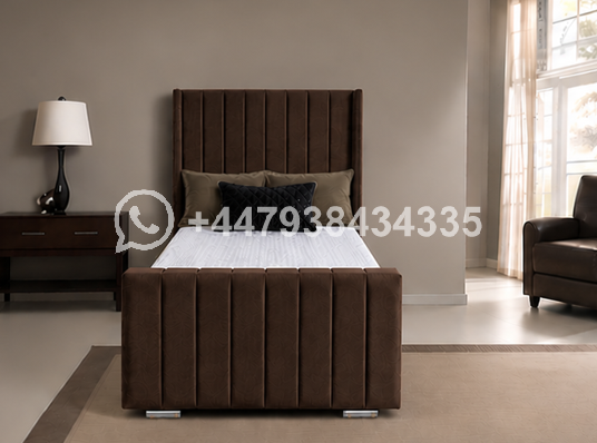 Panel Single Bed – Elegant Contemporary Bed - Image 3