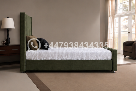 Panel Single Bed – Modern Luxury Bedroom Bed - Image 4