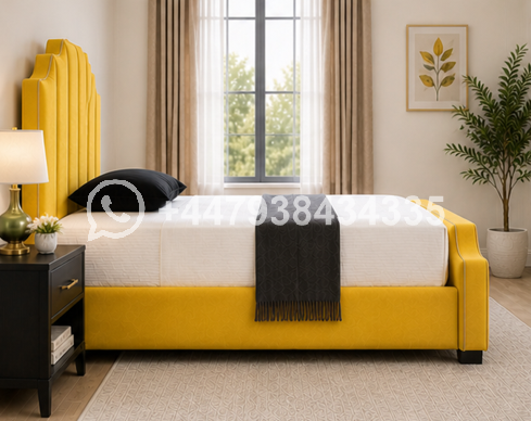 Arizona King Bed – Comfortable Upholstered Luxury Bed